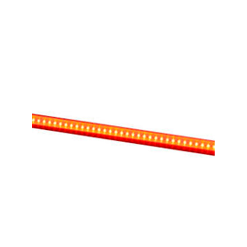 Tubo led base de plástico 18W 1.20 metro Rojo